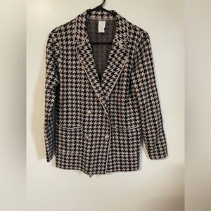 Joie dressy jacket brown and black